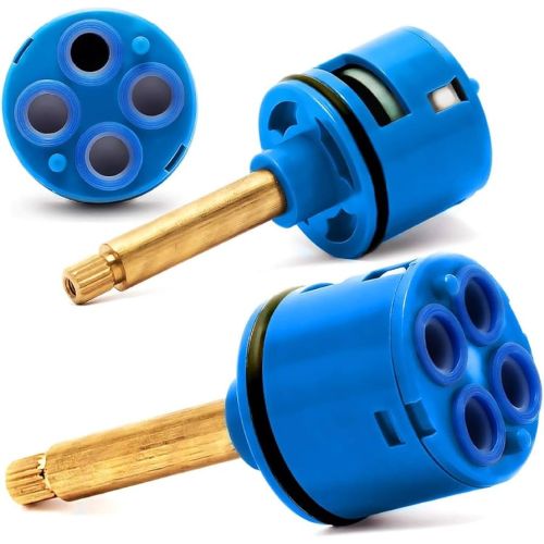 4-Way Water Flow Diverter Cartridge Valve