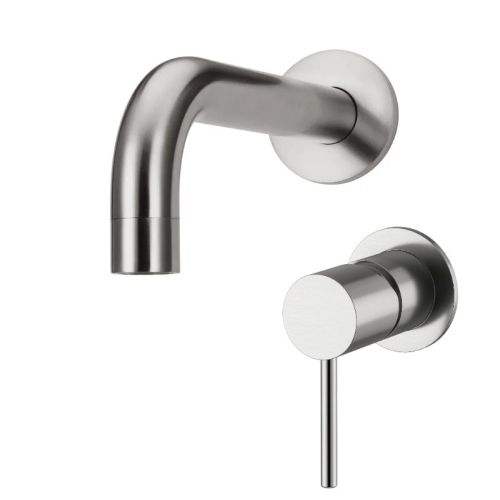 Miami Outdoor Marine Grade 316L Stainless Steel All Purpose Spout & Hot/Cold Mixer Set