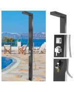 Windsor Black ADA 316L Marine Grade Stainless Steel Outdoor Pool Shower