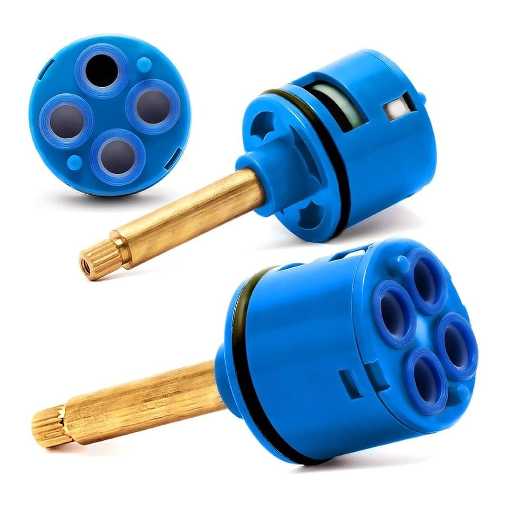 4-Way Water Flow Diverter Cartridge Valve
