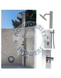  Milan Silver ADA 316L Marine Grade Stainless Steel Outdoor Indoor Pool Shower 